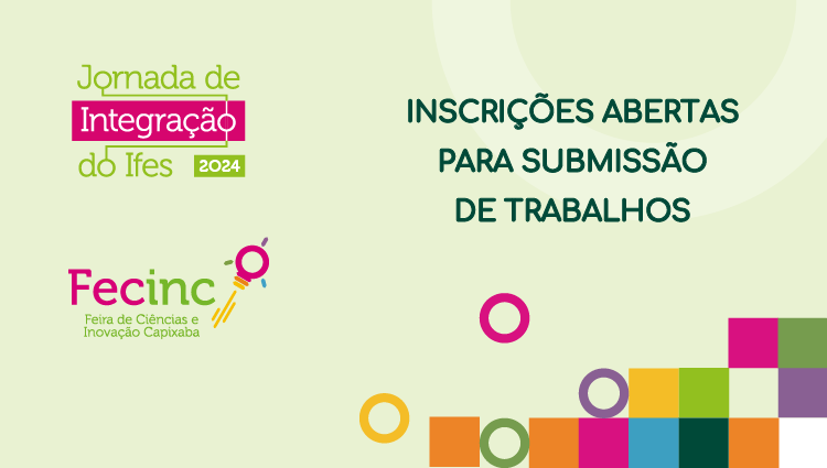 Jornada da Integração 2024: submissão de trabalhos vai até o dia 18 de outubro